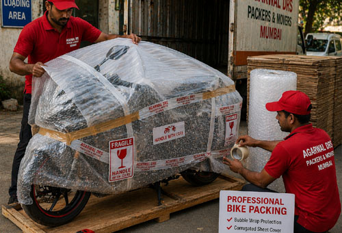 bike transport service Mumbai two-wheeler shifting