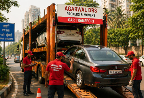car transport service Mumbai to other cities enclosed carrier